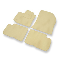 Velours automatten voor Dacia Lodgy (2012-....) - beige