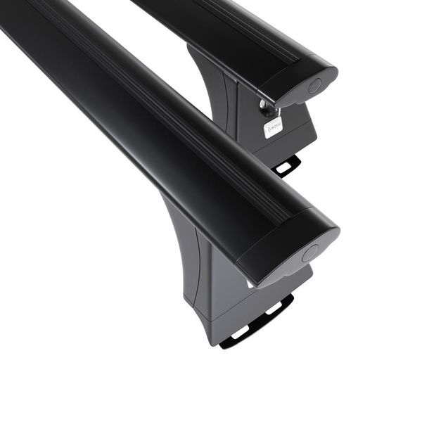 Basisrek voor het autodak voor Honda CR-V SUV (2007-2011) - zwart Imperiaal - bevestigingspunten - Aluminium