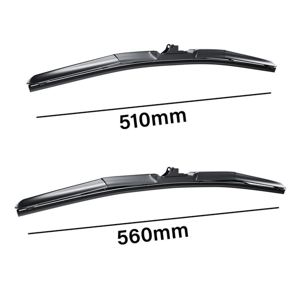 Auto ruitenwissers op de voorruit voor Lancia Lybra Sedan, SW (10.1999-11.2006) - hybride bladen