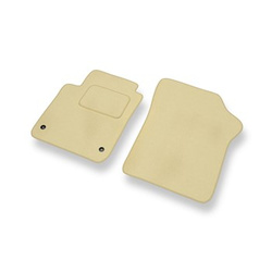 Velours automatten voor SEAT Mii I Hatchback (2011-2019) - beige