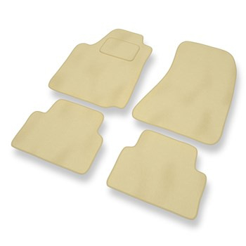 Velours automatten voor Alfa Romeo Giulietta Hatchback (2010-2020) - beige