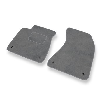 Velours automatten voor Audi A8 III D4 Limousine (2010-2017) - grijs