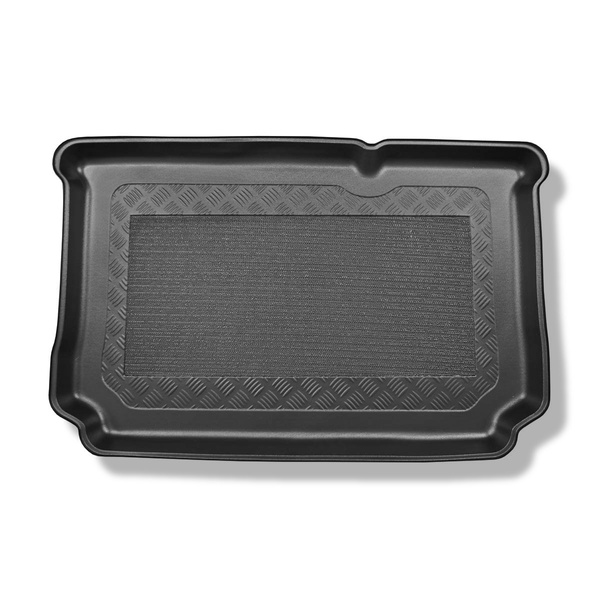 Kofferbakmat op maat voor: Ford Fiesta VIII Hatchback (07.2017-2023) - onderste bagageruimte; modellen zonder schuifvloer; ook voor Mild Hybrid
