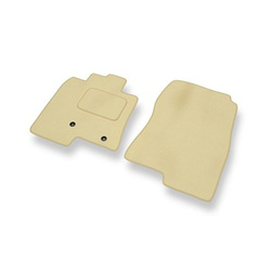 Velours automatten voor Mitsubishi Pajero III SUV (1999-2006) 3 deuren - beige