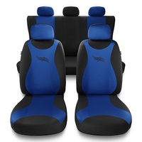 Een set universele autohoezen voor Fiat Stilo (2001-2007) - TR-BL