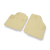 Velours automatten voor Ford Fiesta IV Hatchback, Bestelwagen (1995-2002) - beige