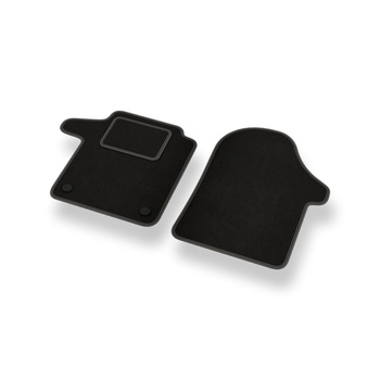 Velours automatten voor Mercedes-Benz Vito III W447 Bestelwagen (2014-....) - zw