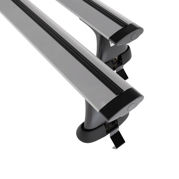 Basisrek voor het autodak voor Ford Focus mk III Hatchback (2011-2018) - zilver Imperiaal - zonder bevestigingsmateriaal - Aluminium