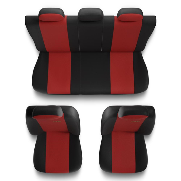 Een set universele autohoezen voor Volkswagen Passat B4, B5, B6, B7, B8, B9 (1993-....) - X.R-RD