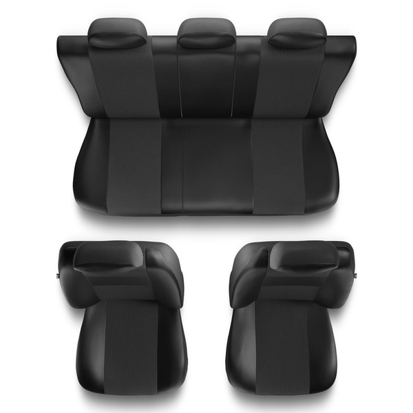 Een set universele autohoezen voor Renault Modus (2004-2012) - EXL-3