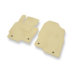 Velours automatten voor Mazda CX-5 I SUV (2012-2017) - beige