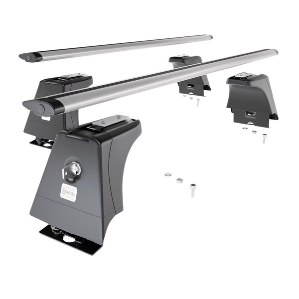 Basisrek voor het autodak voor Peugeot Boxer III Bus (2014-....) - zilver Imperiaal - bevestigingspunten - Aluminium