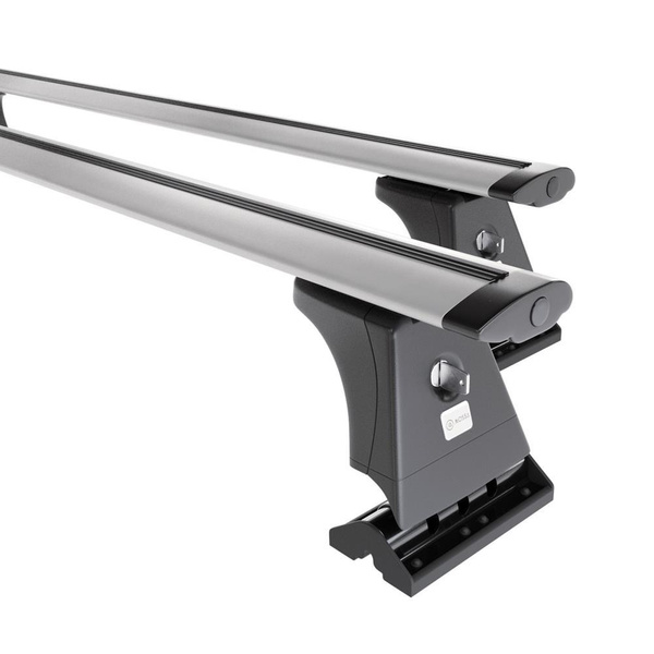 Basisrek voor het autodak voor Mazda Premacy MPV (2004-2016) - zilver Imperiaal - bevestigingspunten - Aluminium