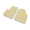 Velours automatten voor Fiat Panda II Hatchback, Bestelwagen (2003-2012) - beige