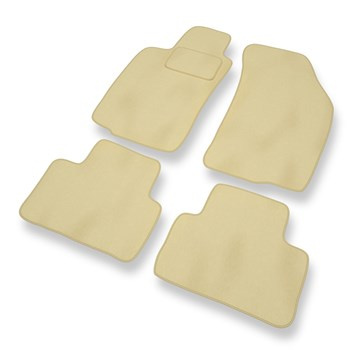 Velours automatten voor Alfa Romeo GT Coupé (2003-2010) - beige
