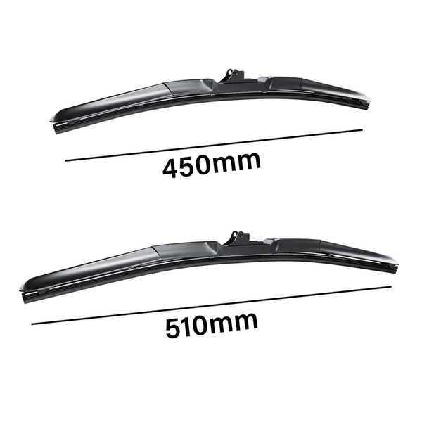 Auto ruitenwissers op de voorruit voor Rover 45 Hatchback, Sedan (02.2000-05.2005) - hybride bladen