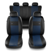 Een set universele autohoezen voor Dacia Duster I, II, III (2010-....) - XL-BL