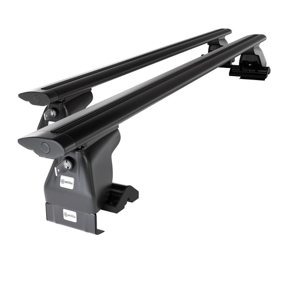 Basisrek voor het autodak voor Toyota RAV4 mk III SUV (2005-2012) - zwart Imperiaal - zonder bevestigingsmateriaal - Aluminium