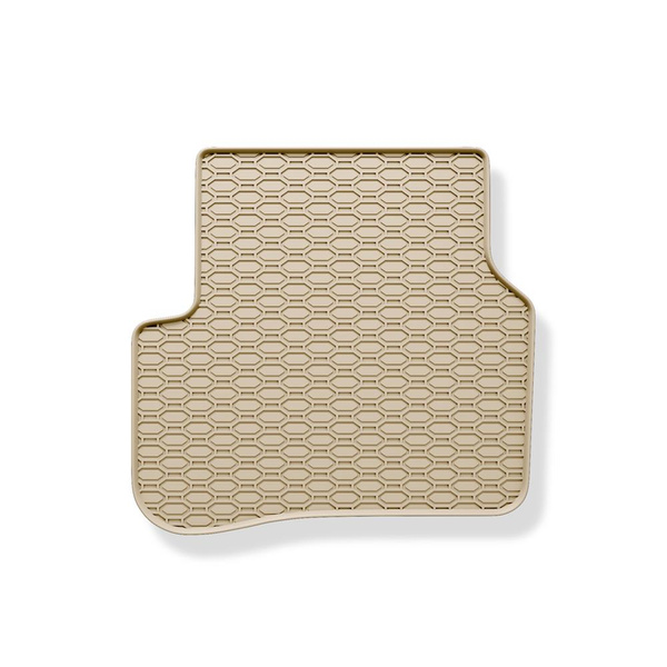 Rubberen matten voor de Volkswagen Passat B6 Sedan, Variant (2005-2010) - beige - 4 stuks