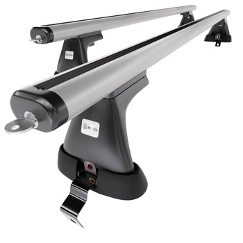 Basisrek voor het autodak voor Alfa Romeo Giulietta Hatchback (2010-2020) - zilv