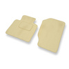 Velours automatten voor Honda S2000 Roadster (1999-2009) - beige