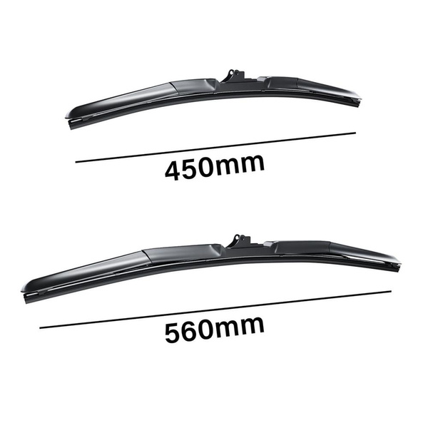 Auto ruitenwissers op de voorruit voor Alfa Romeo Brera Coupé (01.2006-12.2010) - hybride bladen