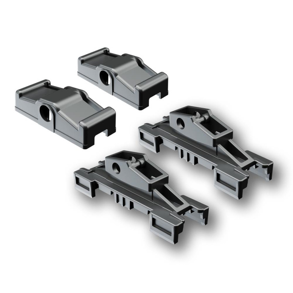 Auto ruitenwissers op de voorruit voor Citroen C5 II Stationwagen, Liftback (12.2003-03.2008) - vlak bladen