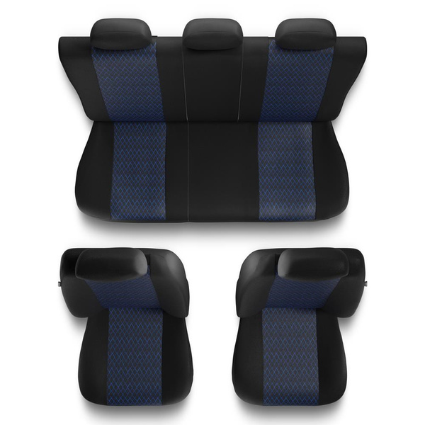 Een set universele autohoezen voor Volkswagen Vento (1991-1998) - PF-BL
