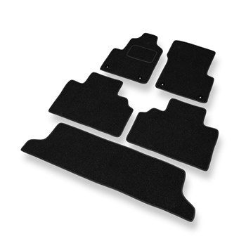 Vilten automatten voor Renault Espace III MPV (1996-2002) - zwart