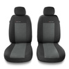 Een set universele autohoezen voor Mitsubishi L200 I, II, III, IV, V, VI (1993-....) - 2UNE-2