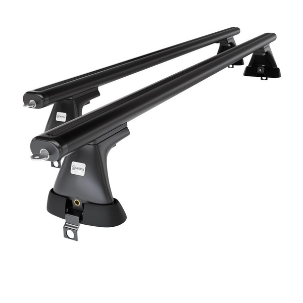 Basisrek voor het autodak voor Mercedes-Benz S Klas W220 Limousine (1999-2005) - zwart Imperiaal - zonder bevestigingsmateriaal - Aluminium