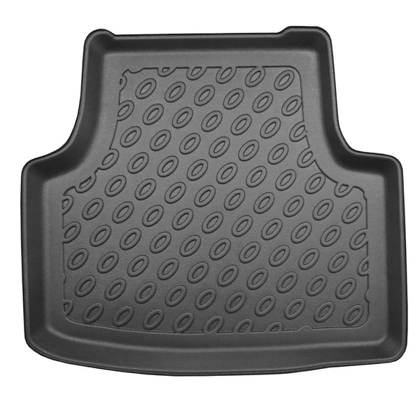 Set kofferbakmat en automatten TPE PREMIUM op maat gemaakt voor: Skoda Octavia III 5E Crossover (05.2013-05.2020) - bovenste bagageruimte (gelijke laaddrempel); met rechter en linker (verwijderbare) uitsparingen