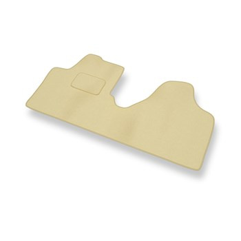 Velours automatten voor Fiat Scudo II Stationwagen (2007-2016) - beige