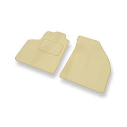 Velours automatten voor Chevrolet Rezzo MPV (2004-2008) - beige
