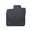 Rubberen matten voor de Volkswagen ID.5 SUV (2021-....) - zwart - 4 stuks
