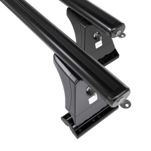 Basisrek voor het autodak voor Mercedes-Benz B Klas W245 Sports Tourer (2005-2011) - zwart Imperiaal - bevestigingspunten - Aluminium