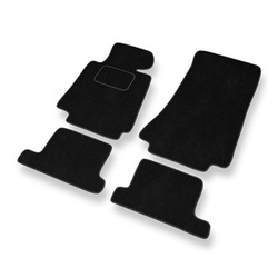 Velours automatten voor BMW 8 I E31 Coupé (1989-1999) - zwart