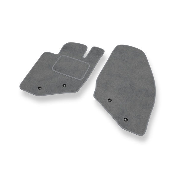 Velours automatten voor Volvo S80 I Sedan (1998-2006) - grijs