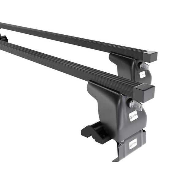 Basisrek voor het autodak voor Audi A6 C5 Avant (1998-2004) - zwart Imperiaal - zonder bevestigingsmateriaal - Staal