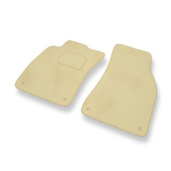 Velours automatten voor Audi A6 III C6 Avant, Limousine (2004-2006) - beige