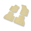 Velours automatten voor Volkswagen Phaeton Sedan (2002-2016) lange versie - beige