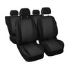 Op maat gemaakte hoezen voor Toyota Yaris I Hatchback, Sedan (1998-2005) - pasvorm autostoelhoezen - autostoelbeschermer set - zwart