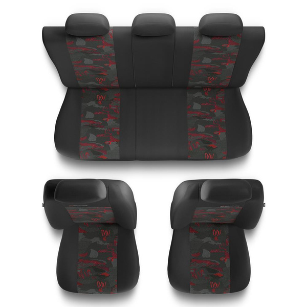 Een set universele autohoezen voor Chevrolet Evanda (2004-2006) - UNE-RD