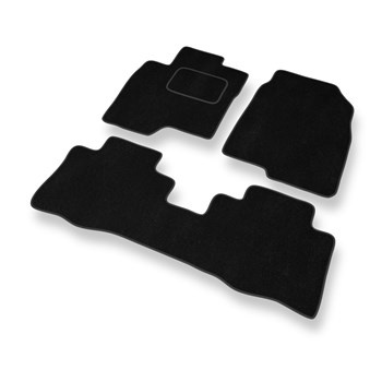 Velours automatten voor Chevrolet Captiva II SUV (2011-....) - zwart