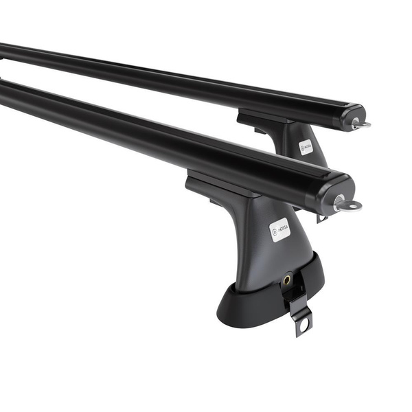 Basisrek voor het autodak voor Mercedes-Benz S Klas W220 Limousine (1999-2005) - zwart Imperiaal - zonder bevestigingsmateriaal - Aluminium