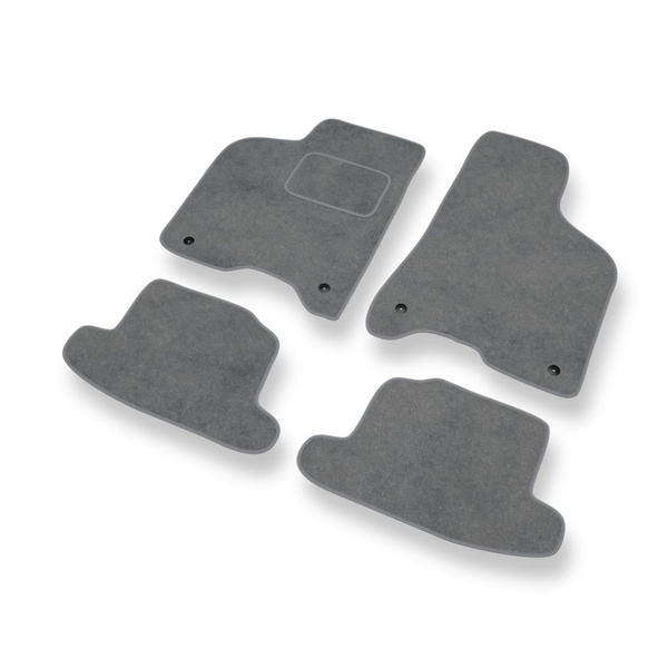Velours automatten voor Volkswagen Lupo I Hatchback (1998-2005) - grijs