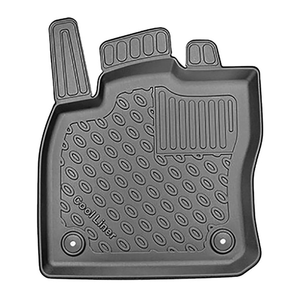 Set kofferbakmat en automatten TPE PREMIUM op maat gemaakt voor: Volkswagen Caddy V Maxi Bestelwagen (11.2020-....) - 5 of 7 zitplaatsen; geen derde rij