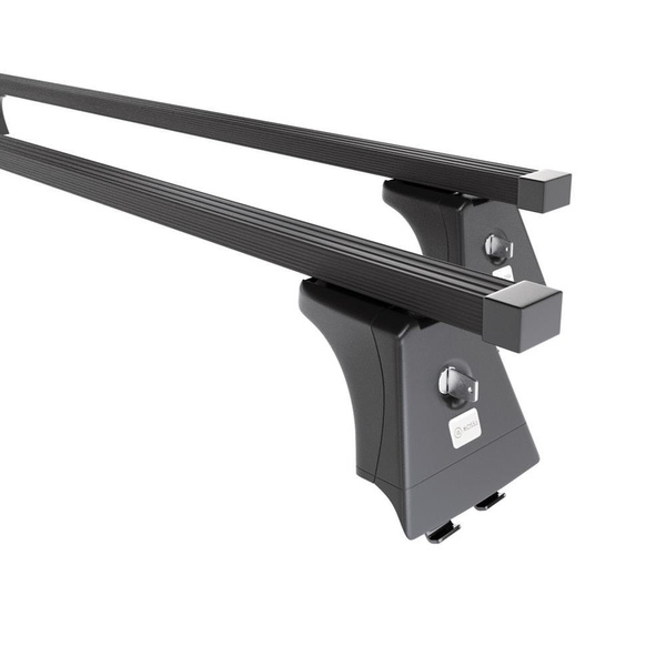 Basisrek voor het autodak voor Renault Scenic mk II MPV (2003-2008) - zwart Imperiaal - bevestigingspunten - Staal