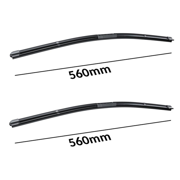 Auto ruitenwissers op de voorruit voor Chrysler Sebring Coupé, Cabriolet, Sedan (01.2000-08.2006) - vlak bladen