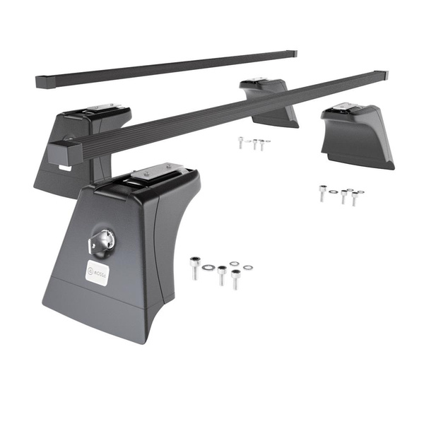 Basisrek voor het autodak voor Suzuki Across SUV (2021-....) - zwart Imperiaal - geïntegreerde railing - Staal